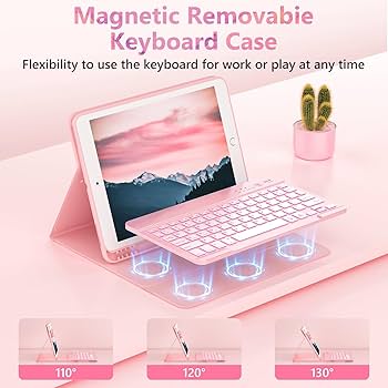 スマートキーボードケース（ピンク Smart Keyboard CASE iPadケース ピンク - メルカリ